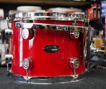 PDP LX-Series 12" Maple Tom w/ Rims Mount Bracket - Cherry Lacquer | 9x12"