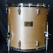 USED - Pearl Masters Studio Series 16x16" Birch Floor Tom w/ Legs - Platinum Mist Lacquer