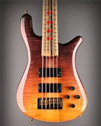 Spector USA NS-5XL  Flame Maple/ Fire Fade  5-String Electric Bass Guitar 2022