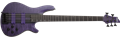Schecter DIAMOND SERIES C-5 GT Satin Trans Purple   5-String Electric Bass Guitar  