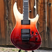ESP E-II Horizon-3 FR Black Cherry Fade 6-String Electric Guitar 