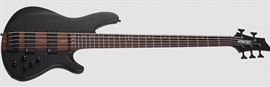 Schecter DIAMOND SERIES Charles Berthoud CB-5 See Thru Black Satin 5-String Electric Bass Guitar 2025
