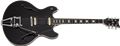 Schecter DIAMOND SERIES Corsair Gloss Black 6-String Electric Guitar 2020
