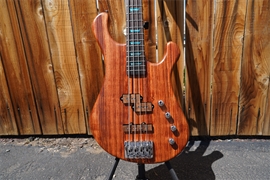 Dean USA Custom Hillsboro Oiled  Cocobolo Top 4-String Electric Bass Guitar 2023