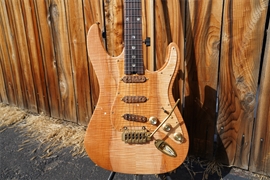 Dean USA MD Custom  Natural  2024 NAMM SHOW   6-String Electric Guitar 2024