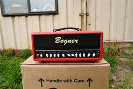 Bogner   Ecstasy 3534-50 Watt   Red Tolex    New! 50-Watt Tube Guitar Head 2023
