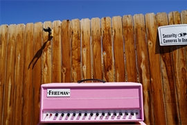 FRIEDMAN BE 50 Deluxe  Pink Tolex   Handwired 50 Watt Tube Guitar  Head -   