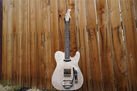 G&L USA CUSTOM SHOP ASAT Classic S/H Champagne Flake 6-String Electric Guitar NOS