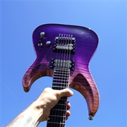ESP USA Horizon-II Purple Natural Fade 6-String Electric Guitar 2022