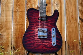 G&L USA CUSTOM SHOP ASAT Classic Crimson Burst  6-String Electric Guitar 2021