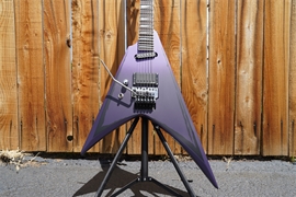 LTD SIGNATURE SERIES Alexi Ripped Purple Fade Satin w/ Ripped Pinstripes Left Handed 6-String Electric Guitar  