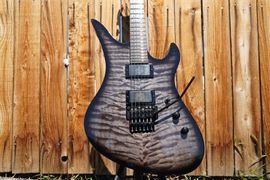 Schecter USA CUSTOM SHOP Synyster Gates Signature-FR Trans Black Burst 6-String Electric Guitar  