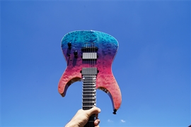 ESP USA M-II NTB NT Wild Berry Fade 6-String Electric Guitar 2022
