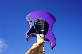 G&L USA Fullerton Deluxe Skyhawk HH Plum 6-String Electric Guitar 2021