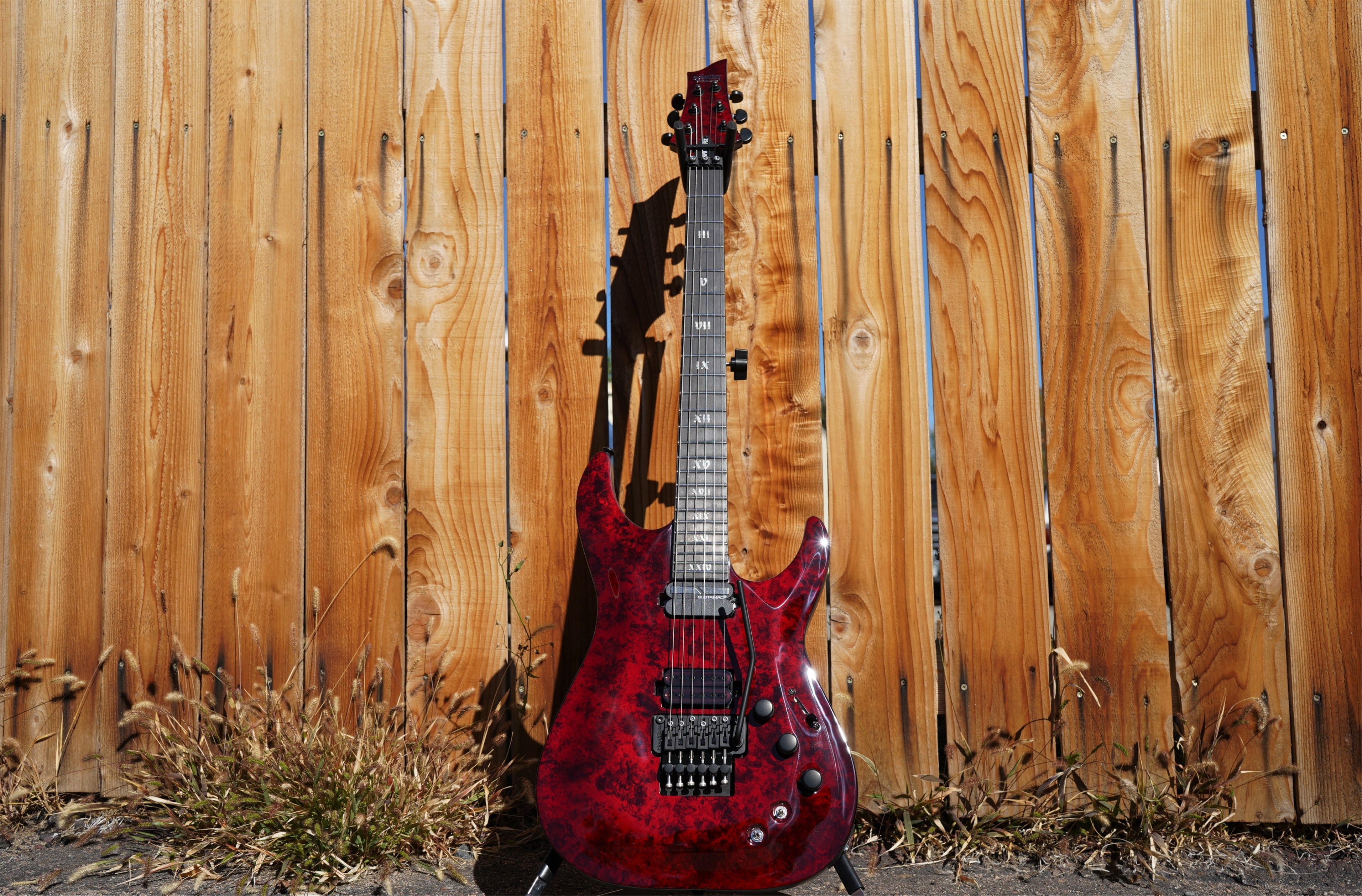Schecter DIAMOND SERIES Apocalypse C-1FR/S Red Reign 6-String Electric  Guitar