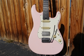 Schecter USA CUSTOM SHOP  Nick Johnston Wembley/HSS Aged Pink   6-String Electric Guitar 2022 