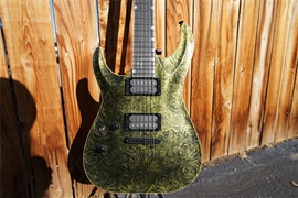 ESP USA Horizion-II Cat's Eye Marble Left Handed 6-String Electric Guitar 2022