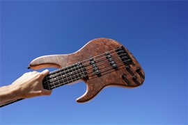 Sadowsky MetroLine Special Edition Modern 24 Walnut Top Left Handed 5-String Electric Bass Guitar  