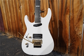 LTD Mirage Deluxe '87 Snow White Left Handed 6-String Electric Guitar 2023