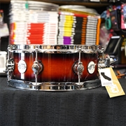 DW Design Series 13'' Pure Maple Snare Drum - Tobacco Burst Lacquer | 5x13''