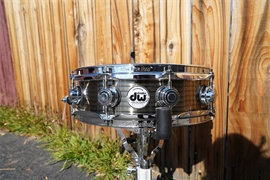 USED - DW USA Collectors Series 4 x 14" Solid Ribbed Steel Shell Snare Drum w/ Chrome Hdw.