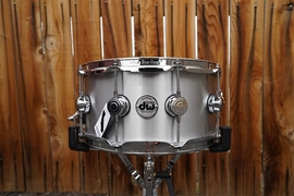 DW USA Collectors Series - Aluminum 6.5 x 14" Snare Drum w/ Chrome Hdw.