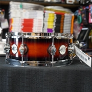 DW Design Series 12" Pure Maple Snare Drum - Tobacco Burst Lacquer | 5x12"