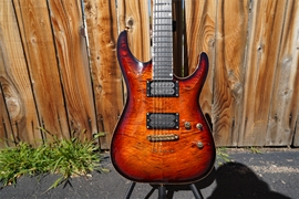 ESP USA Horizon-II Tiger Eye Sunburst Satin 6-String Electric Guitar 2023