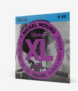 D'Addario 09-42 Super Light Electric Guitar Strings EXL120