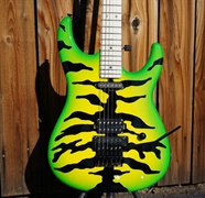 G&L USA CUSTOM SHOP Icon Inspired/Alternative Reality Invader Dragon Burst Tiger Stripe 6-String Electric Guitar 