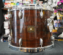 USED - Vintage 1980s Gretsch USA Custom Series 15" Maple Tom - Dark Walnut Stain Lacquer | 12x15"
