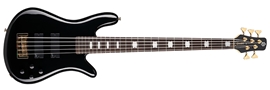 Spector NS Icon Bolt-on 5  Black Gloss 5-String Electric Bass Guitar