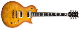 LTD DELUXE EC-1000T   Honey Burst Satin 6-String Electric Guitar  