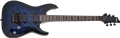 Schecter DIAMOND SERIES Omen Elite-6 FR See Thru Blue Burst 6-String Electric Guitar  