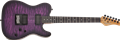 Schecter DIAMOND SERIES   PT Pro Trans Purple Burst/Ebony board 6-String Electric Guitar  