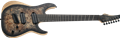 Schecter DIAMOND SERIES Reaper-7 Multiscale Satin Charcoal Burst 7-String Electric Guitar  