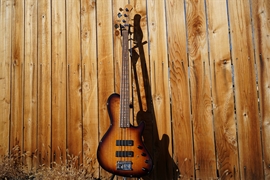 Sadowsky Masterbuilt 24-Fret Single Cut Bass - Red Alder Body - '59 Burst Transparent High Polish 4-String Eletric Bass  