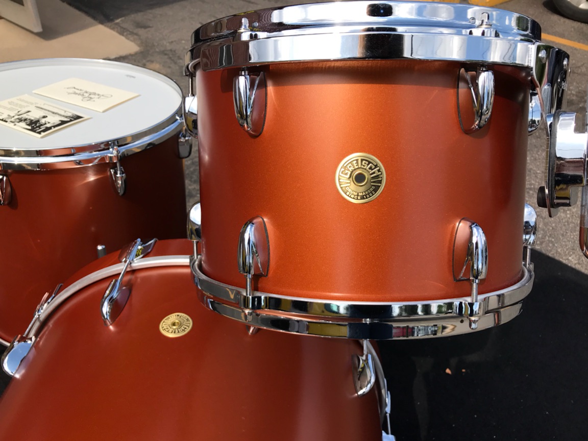 Gretsch USA egyedi szatén réz 3 részesGretsch USA egyedi szatén réz 3 részes  