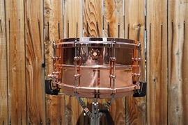 Ludwig / USA Copper Phonic 6.5 x 14" Seamless Copper Shell Snare Drum w/ Copper Plated Hardware