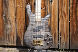Spector USA NS-2 PROTOTYPE - Super Faded Black 4-String Electric Bass w/ Case