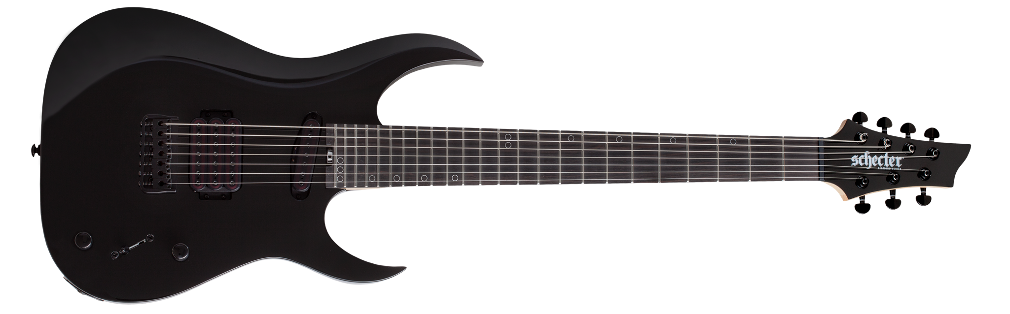 Schecter DIAMOND SERIES Sunset-7 Triad Gloss Black 7-String 