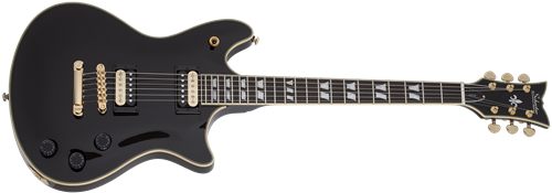 Schecter DIAMOND SERIES Tempest Custom Gloss Black 6-String Electric Guitar