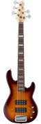 G&L TRIBUTE SERIES L-2500  Tobacco Sunburst  5-String Electric Bass Guitar  