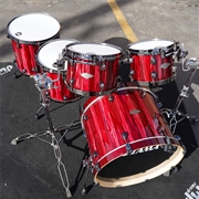 Tama Starclassic Performer Ltd Edition MBS52RZBNSCRW - Crimson Red Waterfall Lqr. - Maple/Birch 5pc Shell Pack (100 Made)