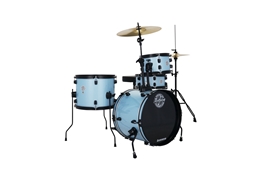 Ludwig Questlove Pocket Kit 4-piece Complete Drum Set - Crystal Blue Sparkle