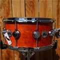2020 DW USA Collectors Tangerine Satin Oil Pure Maple 16ply Shell 6 1/2" x 14" Snare Drum