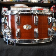ULTRA RARE Vintage - Rogers USA Dyna-Sonic 8x15" Maple/Mahogany Snare Drum - Late 1960s