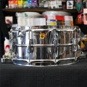 Vintage 1966 Ludwig USA Super Sensitive 6.5x14" Steel Snare Drum - ALL ORIGINAL
