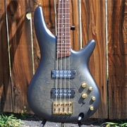 Ibanez SR300EDX FDM Frozen Gold Matte 4-String Electric Bass Guitar