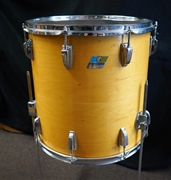 USED - Ludwig USA Classic Series 16x16" Maple Floor Tom w/ Legs - Natural Thermogloss Finish